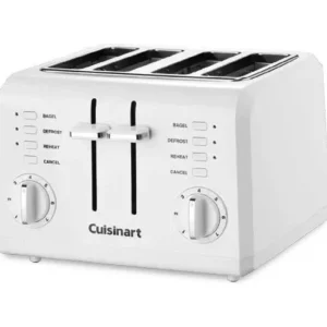 Shop All^CUISINART CLASSIC COMPACT 4-SLICE TOASTER WHT - cozylivehome.com | we sell a wide range of comfortable household items