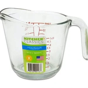 2 Cup Glass Measuring Cup - cozylivehome.com | we sell a wide range of comfortable household items* Housewares