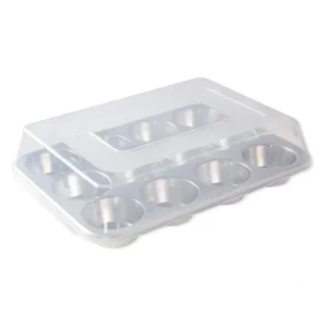 Shop All^12-CUP MUFFIN PAN W/HIGH DOME LID - cozylivehome.com | we sell a wide range of comfortable household items