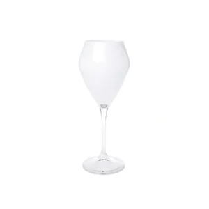 Shop All^CWR818W V-Shaped Wine Glasses White with Clear Stem - cozylivehome.com | we sell a wide range of comfortable household items