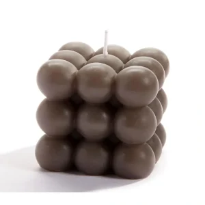 097060 Dark Grey Bubble Candle - cozylivehome.com | we sell a wide range of comfortable household items* Giftware