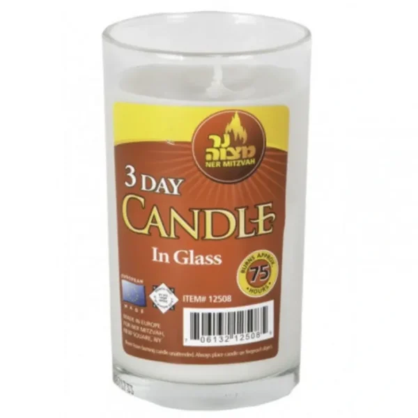 Shop All^3-Day Glass Candle Paraffin - cozylivehome.com | we sell a wide range of comfortable household items