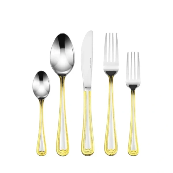 Shop All^D712G Gold Beadery Service For 4 - cozylivehome.com | we sell a wide range of comfortable household items
