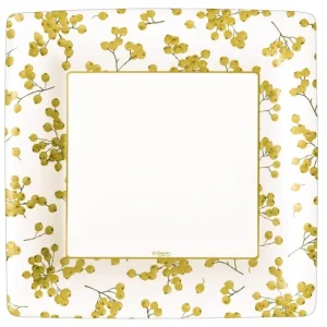 Shop All^DINNER PAPER PLATE BERRY GATHERING IVORY/GOLD 8CT - cozylivehome.com | we sell a wide range of comfortable household items