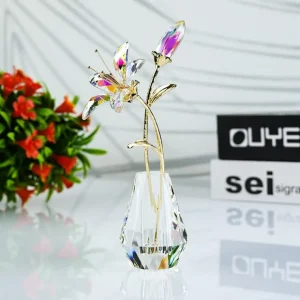 DMCF-LIL-CL CRYSTAL FLORAL – CLEAR LILY - cozylivehome.com | we sell a wide range of comfortable household items* Giftware