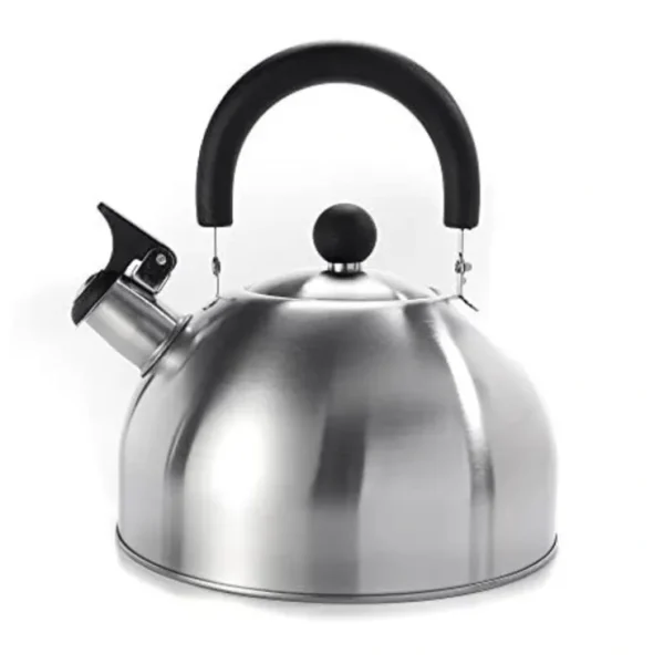 Dominion 2.5 Liter Stainless Steel Whistling Tea Kettle, Ergonomic Handle, - cozylivehome.com | we sell a wide range of comfortable household items* Housewares