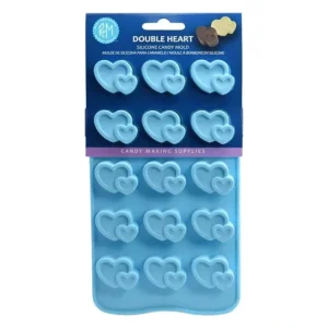 Shop All^9005 DOUBLE HEARTS SILICONE CANDY MOLD - cozylivehome.com | we sell a wide range of comfortable household items