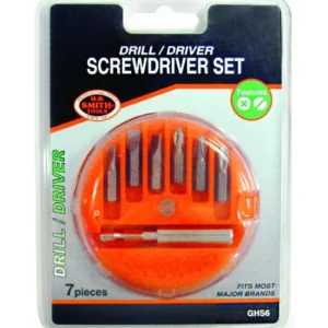 Shop All^DRILL BITS-SCREWDRIVER SET 7pc ASST - cozylivehome.com | we sell a wide range of comfortable household items