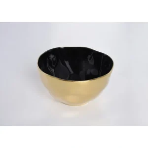 ECL2598BG Large Black and Gold Eclipse Bowl - cozylivehome.com | we sell a wide range of comfortable household items* Giftware