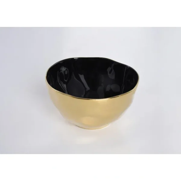 ECL2598BG Large Black and Gold Eclipse Bowl - cozylivehome.com | we sell a wide range of comfortable household items* Giftware