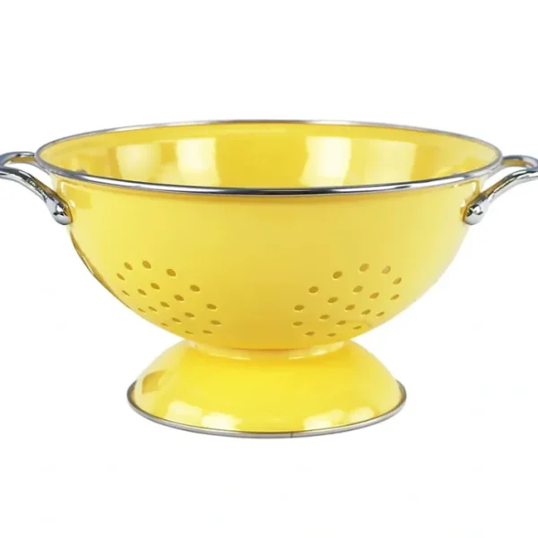Shop All^ENAMELED CALYPSO COLANDER 1 QT LEMON - cozylivehome.com | we sell a wide range of comfortable household items