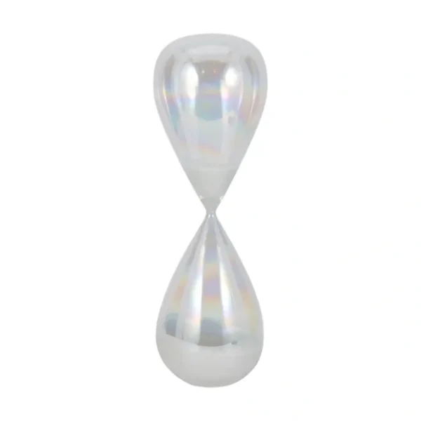 EV19727-01 20" Cassandra Small Irridescent Hourglass - cozylivehome.com | we sell a wide range of comfortable household items* Giftware