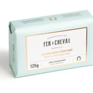 Shop All^Fer à Cheval Gentle Perfumed Soap Bar - Aqua Tangerine - cozylivehome.com | we sell a wide range of comfortable household items