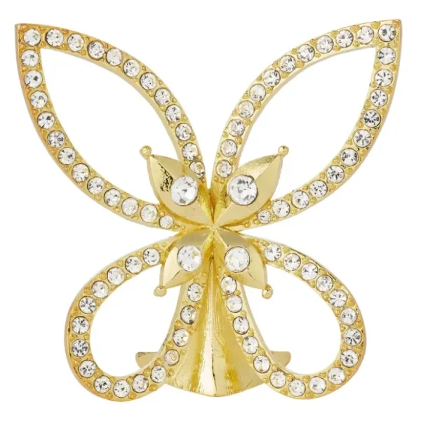 FG2500 Gold Papillon Figurine with Crystals - cozylivehome.com | we sell a wide range of comfortable household items* Giftware