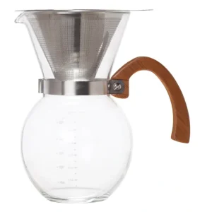 Shop All^Fino Pour-Over Coffee Maker, Borosilicate Glass and Bamboo Handle, 22oz - cozylivehome.com | we sell a wide range of comfortable household items