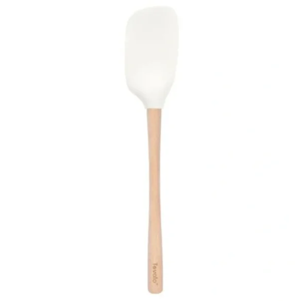 Shop All^FLEX-CORE SPOONULA WOOD HANDLED WHITE - cozylivehome.com | we sell a wide range of comfortable household items