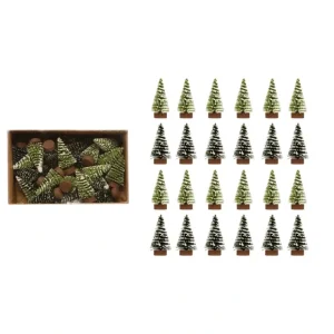 Flocked Mini Bottle Brush Tree,Set 24 - cozylivehome.com | we sell a wide range of comfortable household items* Holiday Decor