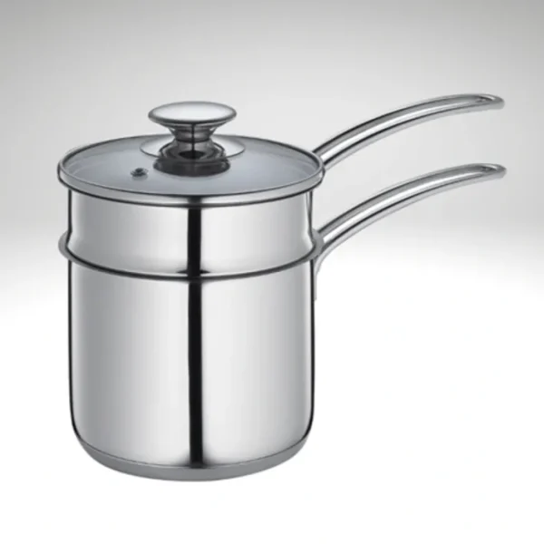 Shop All^Frieling Mini Double Boiler w/ Glass Lid 1.6-Quart - cozylivehome.com | we sell a wide range of comfortable household items