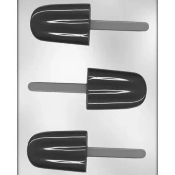 Shop All^90-13345 Fudge Bar 3" Sucker Chocolate Mold - cozylivehome.com | we sell a wide range of comfortable household items