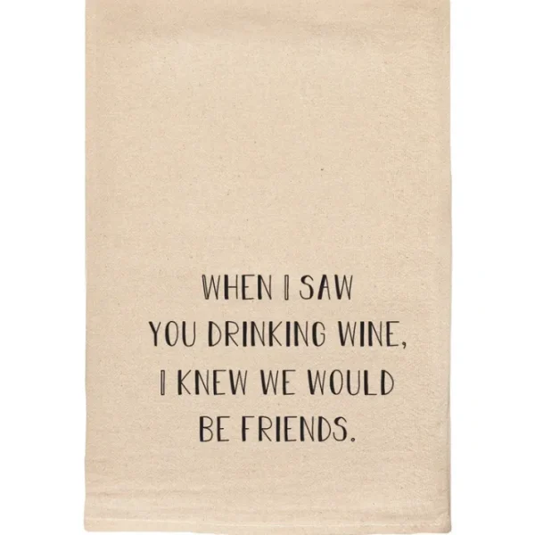 Shop All^FUNNY TOWEL WINE FRIENDS - cozylivehome.com | we sell a wide range of comfortable household items