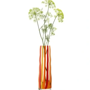 G1778-31-645 Folk Vase H12.5in Orange/Red/Yellow - cozylivehome.com | we sell a wide range of comfortable household items* Giftware