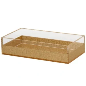 Shop All^1620-G Napkin Holder Lucite Gold Rectangular - cozylivehome.com | we sell a wide range of comfortable household items