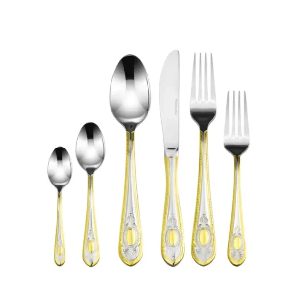 Shop All^#709G-75 Regal Gold Accent Flatware Service For 12 - cozylivehome.com | we sell a wide range of comfortable household items