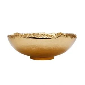 GB2547 Gold Bark Raw Edged Bowl - 11.5"D x 7.25"H - cozylivehome.com | we sell a wide range of comfortable household items* Giftware