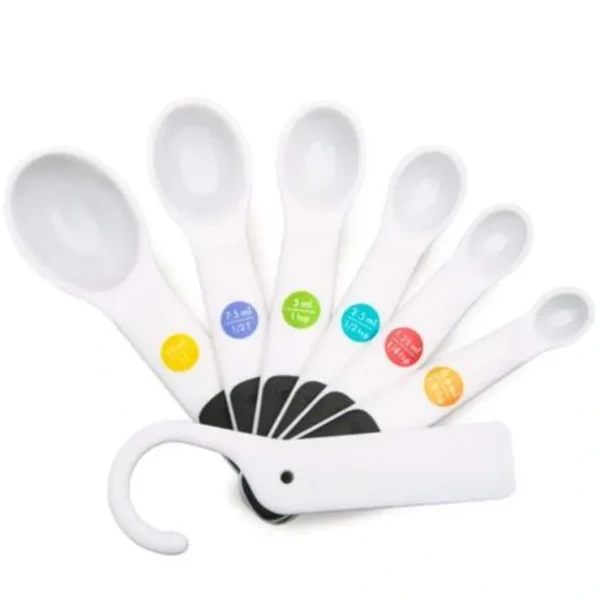 GG 7 PIECE MEASURING SPOONS - WHITE - cozylivehome.com | we sell a wide range of comfortable household items* Housewares