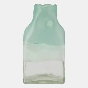 14710-05 Glass 13" Bottle Vase, Aqua Haze - cozylivehome.com | we sell a wide range of comfortable household items* Giftware