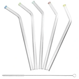 GLASS STRAWS-SET OF 5 - cozylivehome.com | we sell a wide range of comfortable household items* Housewares