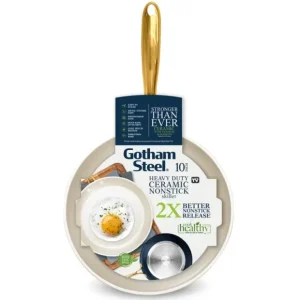 1837 Gotham Steel Natural Collection Blue/Cream 10" Fry Pan - cozylivehome.com | we sell a wide range of comfortable household items* Housewares