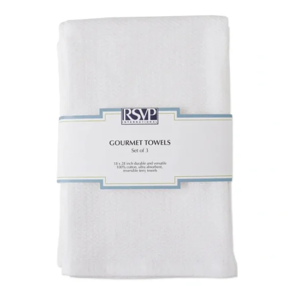 Shop All^GOURMET REVERSIBLE TERRY TOWELS 3 PK - cozylivehome.com | we sell a wide range of comfortable household items