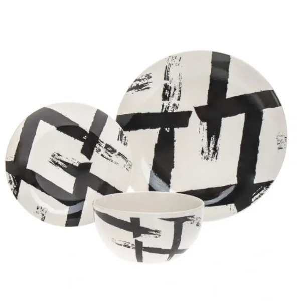 Shop All^70020 GRAFITE PORCELAIN 12 PC SET - cozylivehome.com | we sell a wide range of comfortable household items