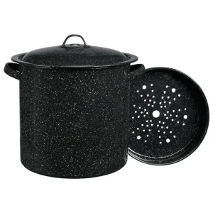 Shop All^GRANITEWARE TAMALE POT 15.5 QT BLK - cozylivehome.com | we sell a wide range of comfortable household items