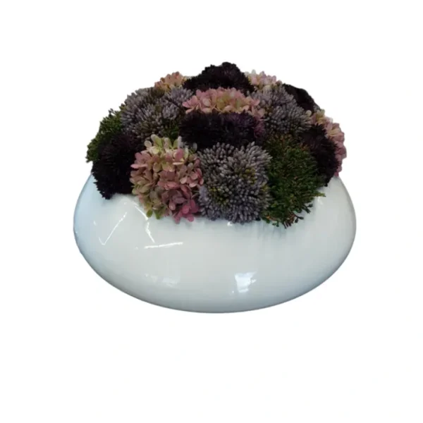 Green Pink in White Shiny Oval - cozylivehome.com | we sell a wide range of comfortable household items* Giftware