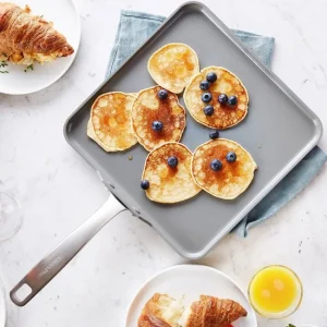 Shop All^GreenPan Ceramic Non-stick Square Griddle 11" - cozylivehome.com | we sell a wide range of comfortable household items