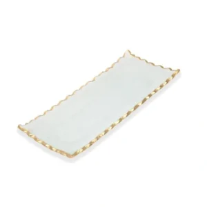 GT2142 Glass Oblong Tray 14"L 6.75"W - cozylivehome.com | we sell a wide range of comfortable household items* Giftware