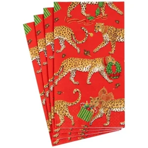 Shop All^GUEST TOWEL LEOPARDS RED - cozylivehome.com | we sell a wide range of comfortable household items