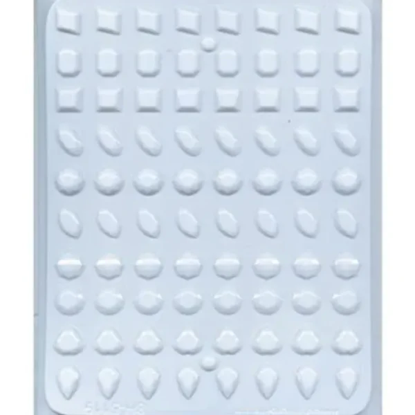 Shop All^8H-5119 Medium GEMs Assortment Hard Candy Mold, 1/2 - 3/4" - cozylivehome.com | we sell a wide range of comfortable household items