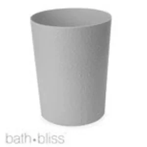 HAMMERED" ROUND WASTE BIN- PEWTER 10L - cozylivehome.com | we sell a wide range of comfortable household items* Housewares