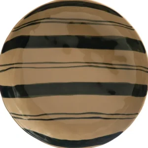 Shop All^Hand-Painted Stoneware Serving Bowl w/ Stripes 9.75” - cozylivehome.com | we sell a wide range of comfortable household items