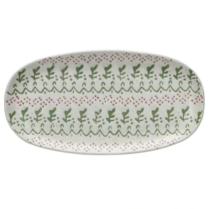 Shop All^Hand-Stamped Stoneware Platter w/ Wax Relief Pattern - cozylivehome.com | we sell a wide range of comfortable household items
