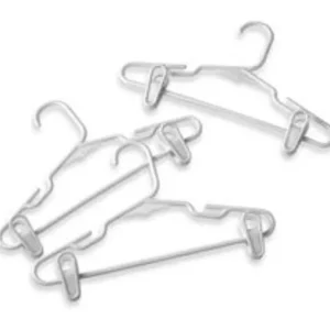 HANGER-CHILDREN-wCLIPS-SET OF 3-WHT - cozylivehome.com | we sell a wide range of comfortable household items* Housewares