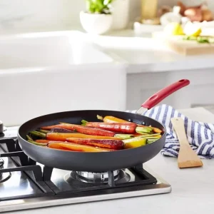Hard Anodized Nonstick Pan, 12.5 inch, Red - cozylivehome.com | we sell a wide range of comfortable household items* Housewares