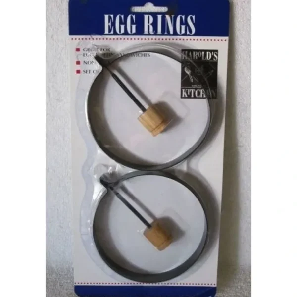Harold Set of 2 Egg Rings - cozylivehome.com | we sell a wide range of comfortable household items* Housewares