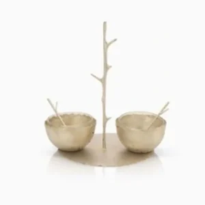 74413-0000 Hazorfim Salt & Pepper Dish Sp Almond Tree - cozylivehome.com | we sell a wide range of comfortable household items* Giftware
