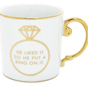 HE LIKED IT SO HE PUT A RING ON IT MUG - cozylivehome.com | we sell a wide range of comfortable household items* Serveware
