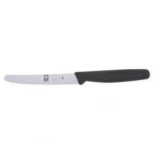 Icel Black 4-1/2-Inch Steak Knife, Serrated Edge - cozylivehome.com | we sell a wide range of comfortable household items* Housewares
