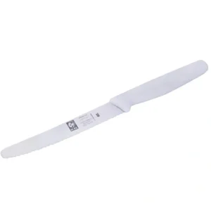 Icel White 4-1/2-Inch Steak Knife, Serrated Edge - cozylivehome.com | we sell a wide range of comfortable household items* Housewares